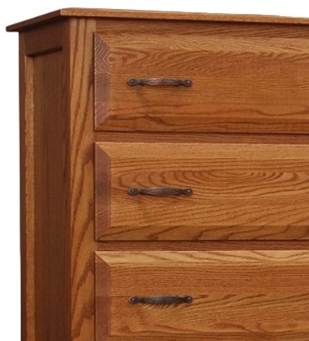 Wolfcraft Furniture Summit Brown Wide Chest-2