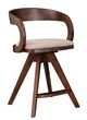 Furniture of America® Biasca 2-Piece Rich Walnut Counter Chair-0