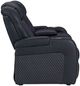 Signature Design by Ashley® Fyne-Dyme Sapphire Power Reclining Loveseat with Adjustable Headrest-3