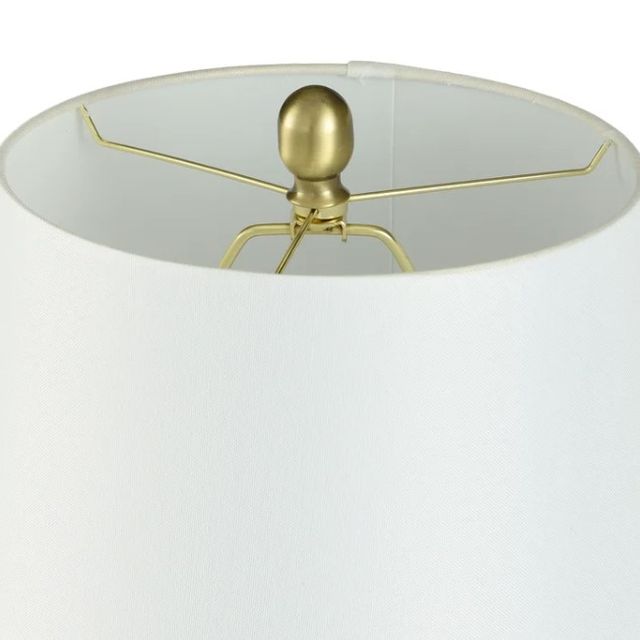 Stylecraft Hammered Bronze Table Lamp-4