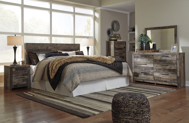 Benchcraft® Derekson Multi Gray Nightstand-5