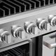 Hauslane HausPro 48" Stainless Steel Pro-Style Gas Range with Stainless Steel Knobs-5