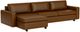 EQ3 Customizable Reva 2-Piece Leather Left-Arm Facing Storage Sofa Sectional and Chaise with Standard Arm-0