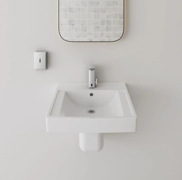 American Standard Murro White Vitreous Shroud with EverClean® for Wall-Hung Sink-1