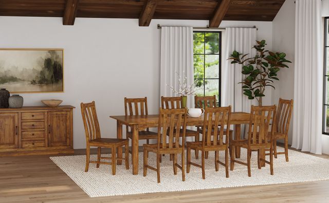 A-America® Silverdale Russet Leg Table-1