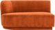 Moe's Home Collection Yoon Fired Rust 2-Seat Left Chaise-0