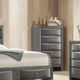 ACME Furniture Ireland Gray Oak Chest-4