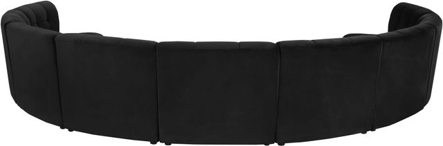 Meridian Furniture Limitless 9-Piece Black Velvet Modular Sectional-2