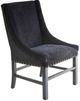 Nest Home Collections Josh Matte Black Arm Chair-0
