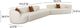 TOV Furniture Fickle 4-Piece Cream Right Arm Facing Modular Sectional-2