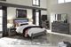 Signature Design by Ashley® Baystorm 5-Piece Gray Twin Panel Headboard Bedroom Set-4