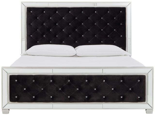 Signature Design by Ashley® Lindenfield Black California King Upholstered Bed-2