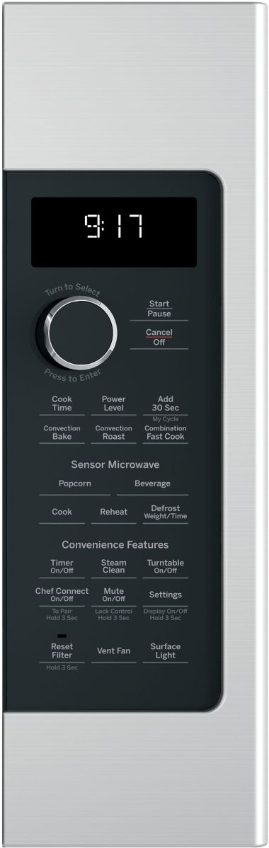 GE Profile™ 1.7 Cu. Ft. Stainless Steel Over The Range Microwave-1
