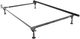 Rize Home Standard Adjustable Full Bed Frame with 4 Legs-0