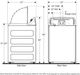 GE® 4.2 Cu. Ft. White Agitator Built-In App Payment System Commercial Washer-2