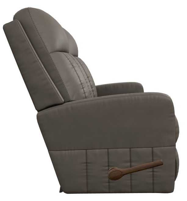 La-Z-Boy® Finley Otter Leather Manual Wall Reclining Loveseat-3