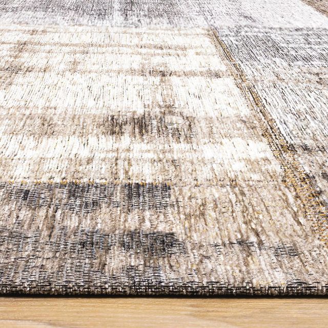 Kalora Interiors Cathedral Cream/Grey 9'x12' Style 1 Area Rug-1