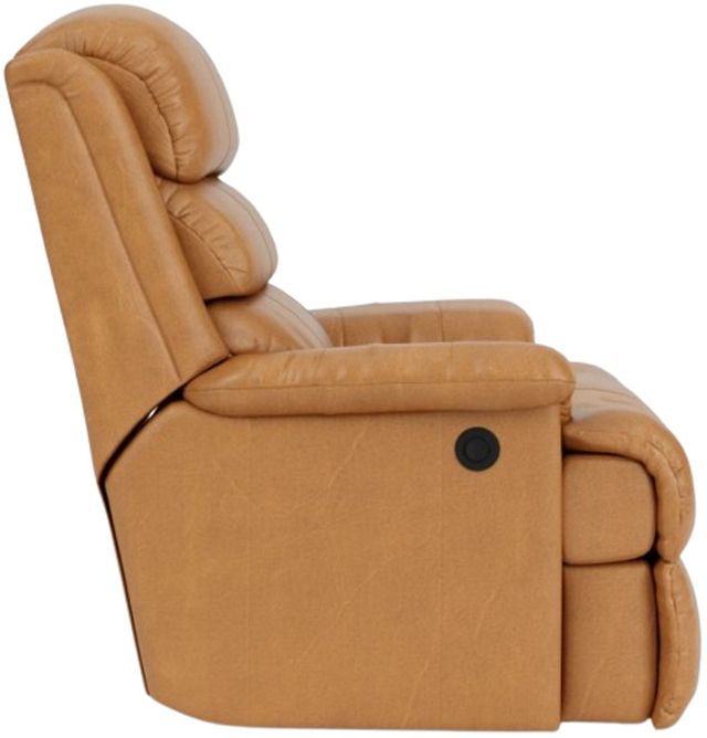 Flexsteel® Customizable Yukon Leather Power Rocking Recliner-2