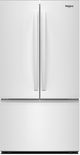 Whirlpool® 36" 30.5 Cu. Ft. White French Door Refrigerator with Internal Water Dispenser-0