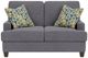 Flexsteel® Moxy Gray Ash Loveseat-1