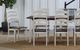 A-America® Toluca Chalk White/Cocoa Bean Ladder Back Side Chair-2