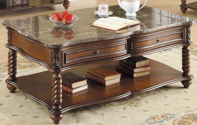 Mazin Furniture Lockwood Mahogany Cocktail Table-1