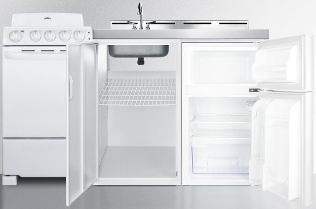 Summit® 60" White All-In-One Kitchenette-2