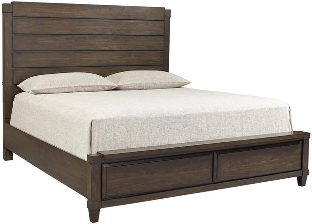 aspenhome® Easton Burnt Umber California King Panel Bed-0