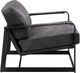 ACME Furniture Locnos Black/Gray Leather Accent Chair-4