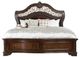 Furniture of America® Menodora 4-Piece Brown Cherry Queen Bedroom Set-1
