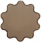A & B Home Dark Brown Unique Wall Mirror-3