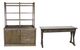Liberty Furniture Stone Brook 3-Piece Rustic Saddle Desk Set-0