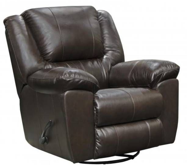 Catnapper® Transformer II Chocolate Chaise Swivel Glider Recliner-0