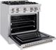 ZLINE Select 30" Stainless Steel Pro Style Gas Range-3