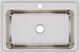 Elkay Lustertone® Classic Lustrous Satin 33" x 22" x 11-5/8" 1-Hole Single Bowl Drop-In Sink-1