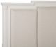 Magnussen Home® Willowbrook Egg Shell White/Natural California King Upholstered Panel Bed-4