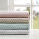 Olliix by Madison Park Grey Full 3M Microcell Print Sheet Set-4