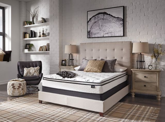 Sierra Sleep® by Ashley® Bonnell 2-Piece 10" Hybrid and Better than a Boxspring Foundation Full Mattress Set-3