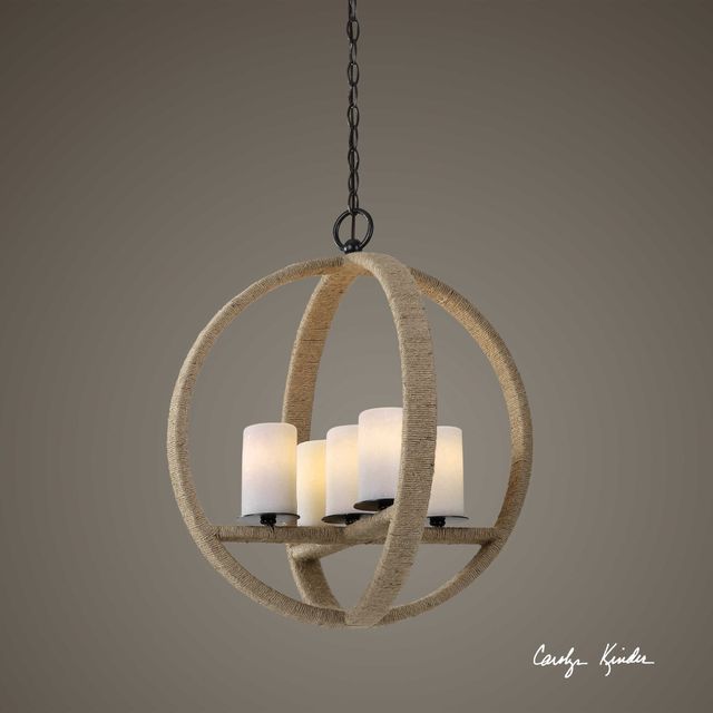 Uttermost Gironico Round 5 Light Pendant-1
