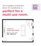 Frigidaire® 12,000 BTU White Built-In Room Air Conditioner with Supplemental Heat-4