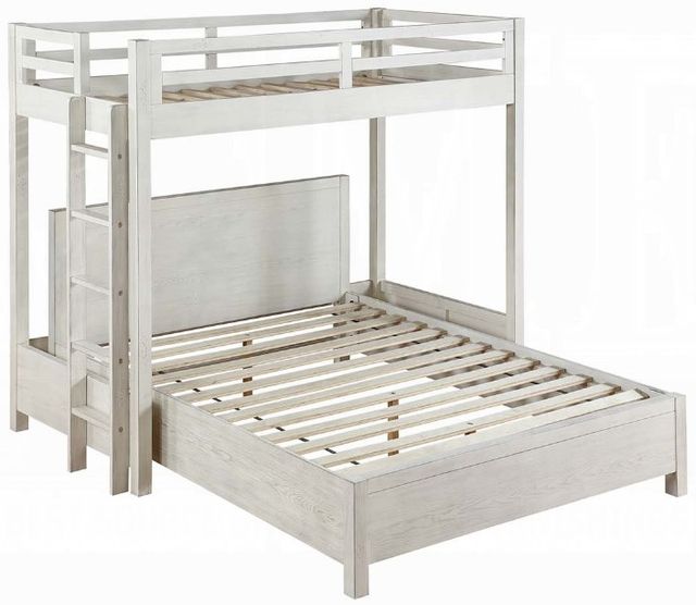 ACME Furniture Celerina Weathered White Twin Youth Loft Bed-0
