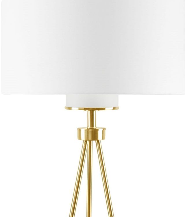 Olliix by INK+IVY Gold Pacific Tripod Floor Lamp-2
