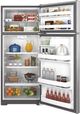 GE® 17.5 Cu. Ft. Top Freezer Refrigerator-Stainless Steel-2