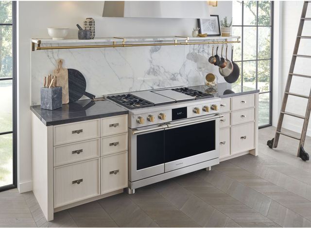 Monogram® 48" Stainless Steel Wall Mounted Range Hood-3