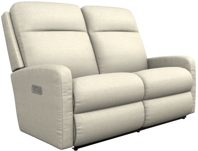La-Z-Boy® Finley Bone Power Reclining Loveseat with Headrest-0