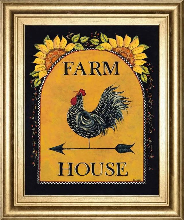 Classy Art Sunny Farmhouse by Lisa Hillker Wall Art-0