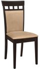 Coaster® Gabriel 7-Piece Beige/Cappuccino Oval Dining Table Set-4