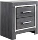 Signature Design by Ashley® Lodanna 5-Piece Gray King Panel Bed Set-5