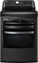 LG 7.3 Cu. Ft. Black Steel Front Load Gas Dryer-2