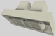 Vent-A-Hood® 60" Biscuit Contemporary Island Range Hood-3